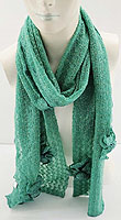 Grön scarf