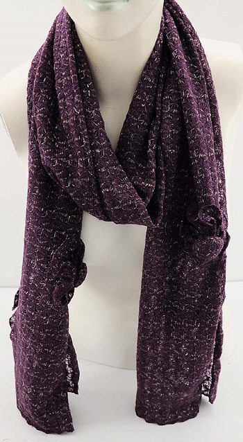 Lila scarf