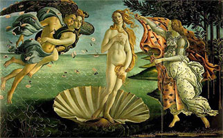 Tavla: Venus födelse
