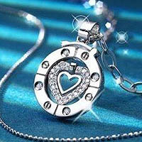 Silverhalsband